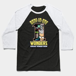 Done-in-One Wonders Podcast Cast Baseball T-Shirt